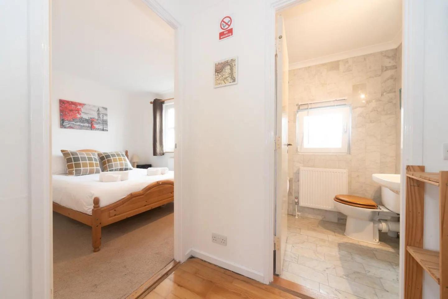 Sunny Maisonette With Views Over Canary Wharf, 런던 외부 사진
